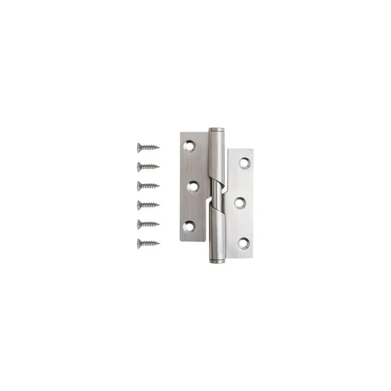 Петля врезная самозакрывающаяся Avers 76х51х1,5-INOX/201-L 35050 00035050