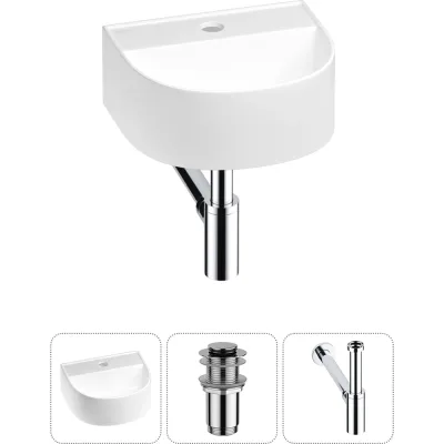Мини-раковина для ванной комнаты или туалета Wellsee WC Area в наборе 3 в 1 20212113R