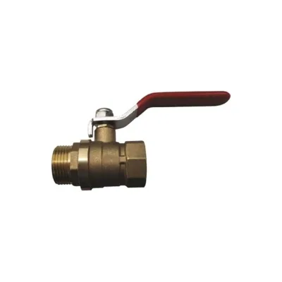 Кран шаровой Doron 2", внутр-нар, ручка, гайка-штуцер 8412