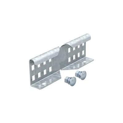 Соединитель OBO Bettermann LWVG 60 FS, продольный/угловой, для лестничных лотков, L=200, сталь, конвейерный цинк (10 штук/упаковка) 6208895
