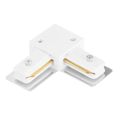 Коннектор для трековых систем угловой Arte Lamp Track белый (A120233L)