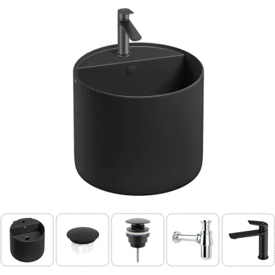 Набор Wellsee 5 в 1 M1 Limited Edition подвесная раковина 45x45 см 20217277R