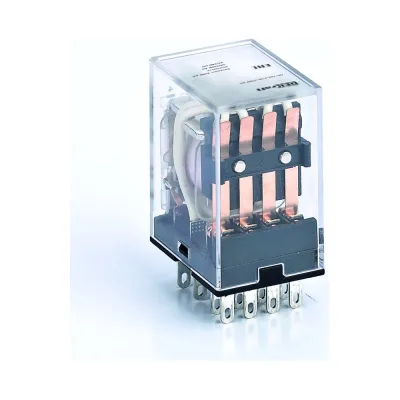 Промежуточное реле Dekraft ПР-102, 3 А, 127 В AC, 4 контакта, LED, 23828DEK