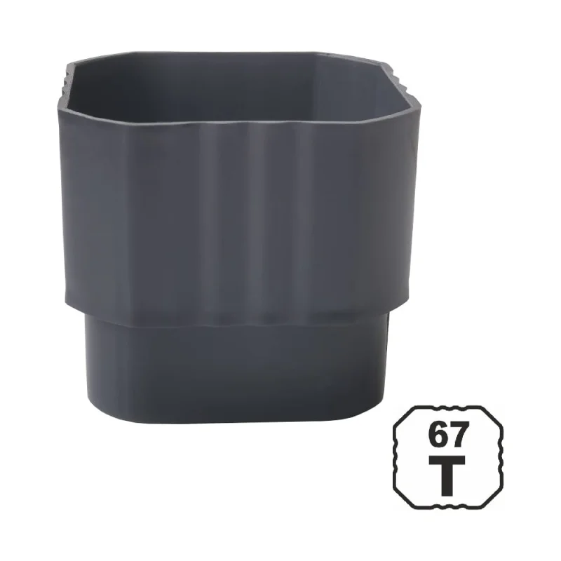 Муфта трубы VN 67 U110/67, серый TSG