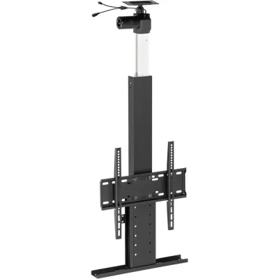 Кронштейн для телевизора Cactus CS-STM-7844 черный 32"-55" макс.45кг напольный (моторизованный лифт) 1897875