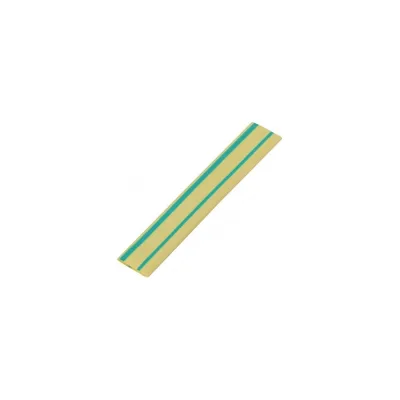 Термоусадочная трубка General Lighting Systems GHS-4-2-YG 4/2мм Желто-зеленая 1м 475125