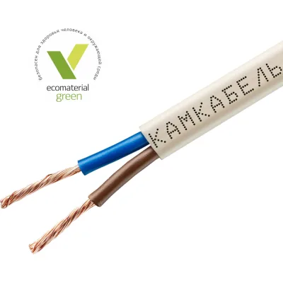 Шнур ШВВП Камкабель 2x0.5 мм 5 м ГОСТ 231ЯA20B0000Ъ600005М