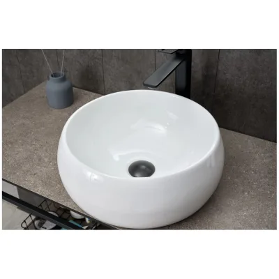 Раковина накладная Gid N9140 белая 40x40x15.5 51213