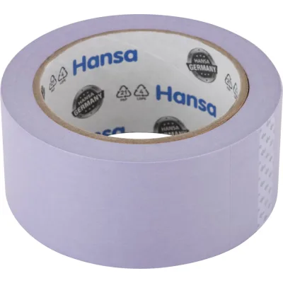 Малярная лента HANSA Professional из японской рисовой бумаги для деликатных поверхностей, фиолетовая, 48 мм 50 м 702748