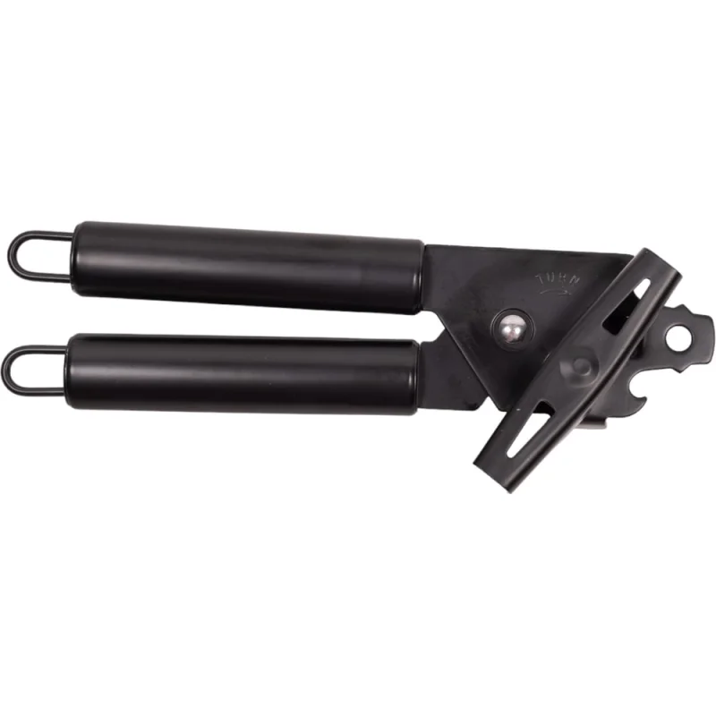 Консервный нож Mallony classico nero нержавеющая сталь, черный, non-stick (раб часть) 105274