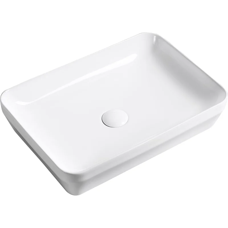 Раковина накладная HOLLER K-6348 (500*350*110мм), белая 328813