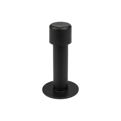 Упор дверной настенный Punto DFIX/W85 INOX BL-24 черный 63847