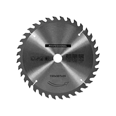 Диск пильный по дереву 190x20 мм, 36Z TORGWIN S45411