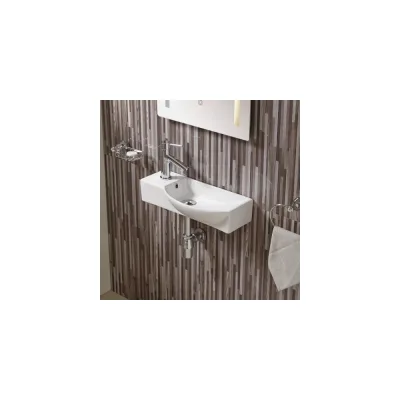 Раковина подвесная Weltwasser WW AISBACH 7945 GL-WT L глянцевая белая 10000008690