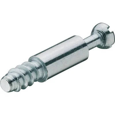 Болт Hafele Minifix 15 S100 без покрытия, 8/34 мм 262.28.026