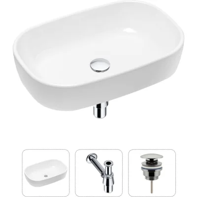 Накладная раковина для ванной Lavinia Boho Bathroom Sink в комплекте 3 в 1 21520004