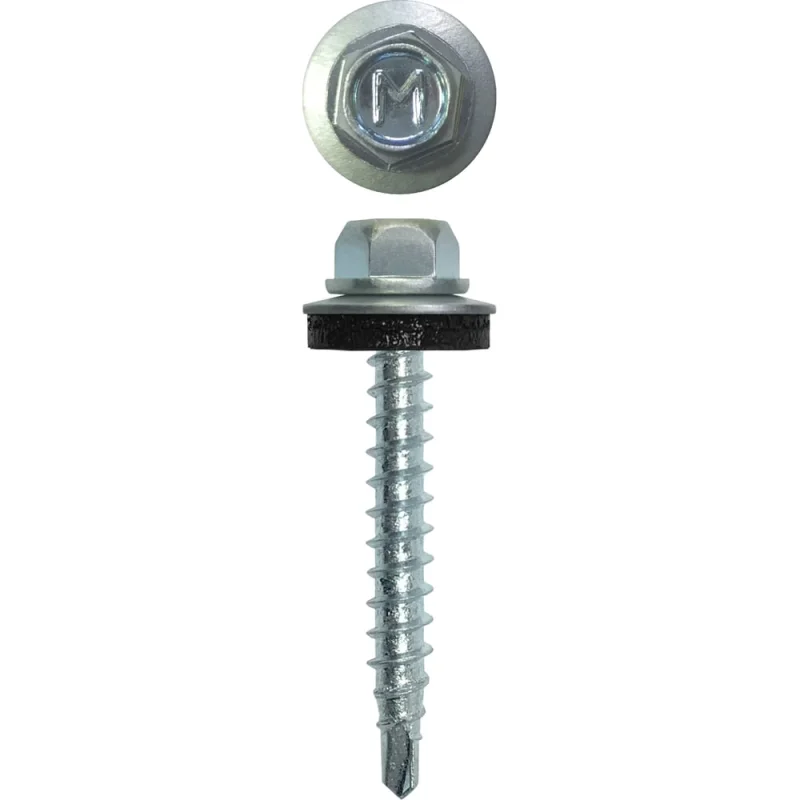 Кровельный саморез Daxmer 4,8x35 цинк сверло №1, 250шт 00000303951