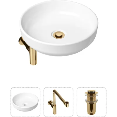 Накладная раковина для ванной Lavinia Boho Bathroom Sink Slim в комплекте 3 в 1 21520211