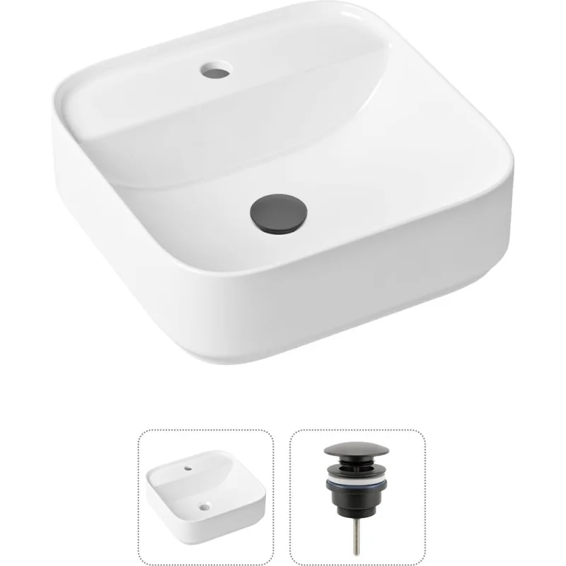 Накладная раковина для ванной Lavinia Boho Bathroom Sink Slim в комплекте 2 в 1 21520841