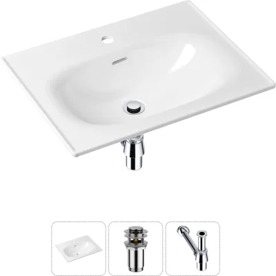 Врезная раковина для ванной, комплект 3 в 1 Lavinia Boho Bathroom Sink 21520435