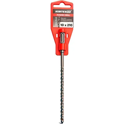 Бур для ударных дрелей и перфораторов HIMTEX SDS-PLUS (2 резца) tools 10х210 10210SPLUS2C
