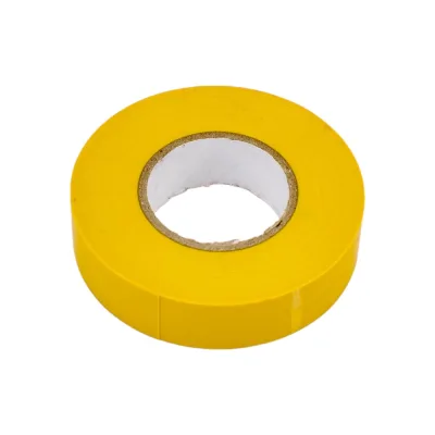 Изолента Volsten V02-7Y-18х19-20 0,18х19 мм, желтая, 20 метров 9784