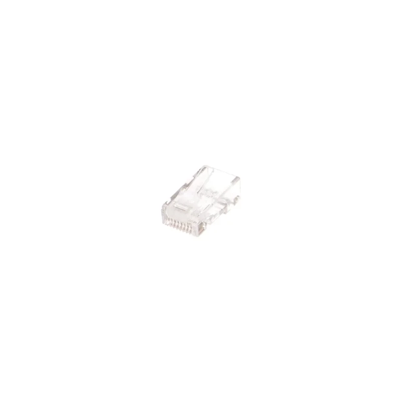Универсальная вилка Cablexpert RJ-45 8P8C кат.6, контакты 30 микрон 100 шт LC-8P8C-002