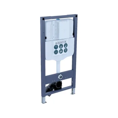 Монтаж рама пневматическая для подвесного унитаза AQUATEK INSP-0000002 Pneumo N49 1130*500*100+звукоизоляцион прокладка 00000144608
