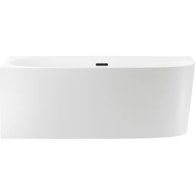 Угловая акриловая ванна Wellsee Belle Spa 2.0 160x75 см (левый разворот) в наборе 4 в 1 235802003