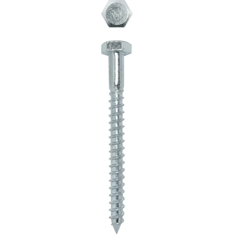 Сантехнический шуруп глухарь Daxmer DIN 571 8x70, 100 шт 00000310715
