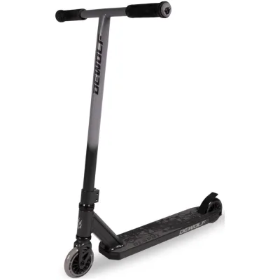 Трюковой самокат DEWOLF despot 100, цвет black/gray DWST25100100G