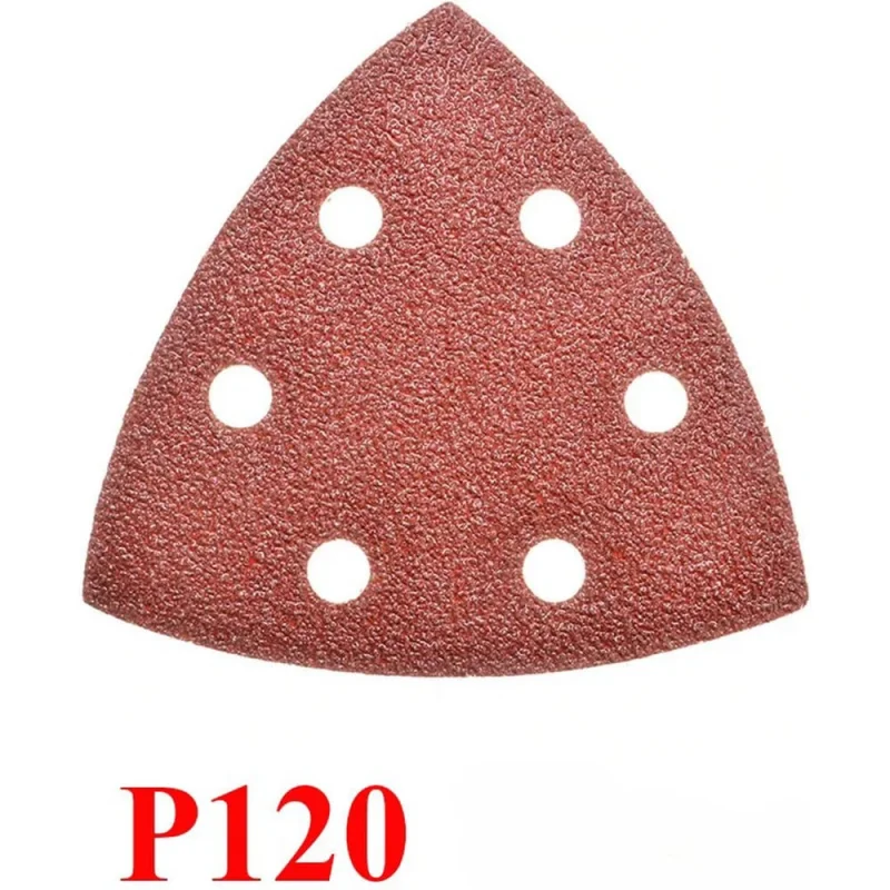Треугольный шлифовальный лист Vitatools 90 мм, Р120 T-P120-90-6