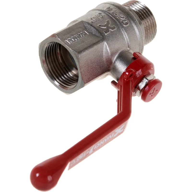 Шаровой кран IVANCI Superior, ручка-рычаг, внутренняя/наружная резьба 3/4" IVC.100215.N.04