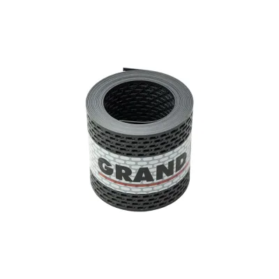 Вентиляционная карнизная лента Grand Line черная, 100x5000 мм 125593
