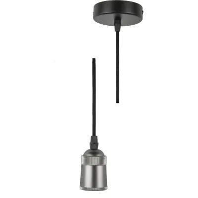 Декоративный патрон Uniel серия Techno DLC-T-S31/E27 TS/1M/BL PEARL BLACK UL-00005287