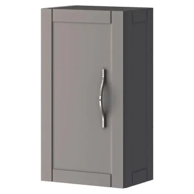 Подвесной шкафчик CEZARES TIFFANY с одной распашной дверцей, реверсивный, Grigio Nuvola, 30x20x55 55245