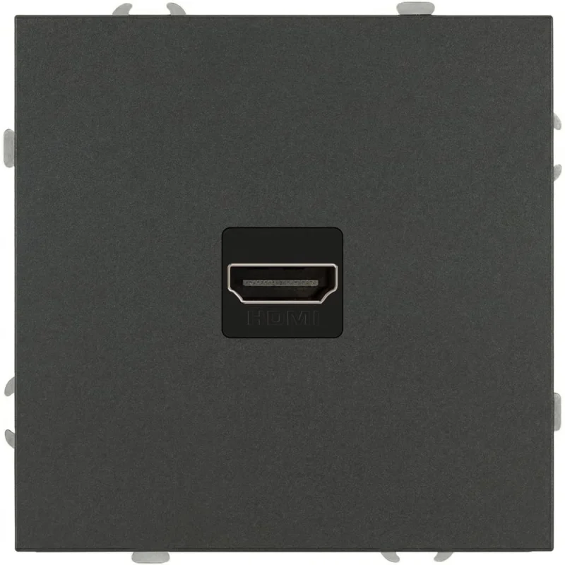 Розетка ЭРА Galaxy 15-3114-06 HDMI IP20 графит Б0070799