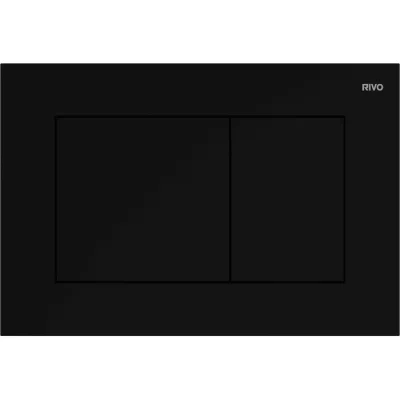 Панель смыва RIVO SYSTEMS RIVOline Черный матовый (matte BLACK) 302005