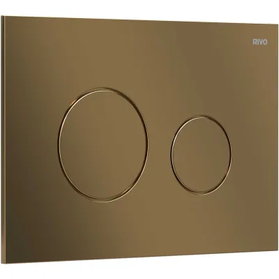 Панель смыва RIVO SYSTEMS neo латунь матовая (matte BRASS) 303007
