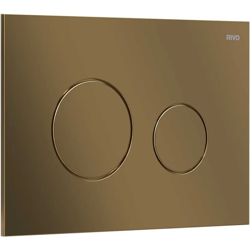 Панель смыва RIVO SYSTEMS neo латунь матовая (matte BRASS) 303007