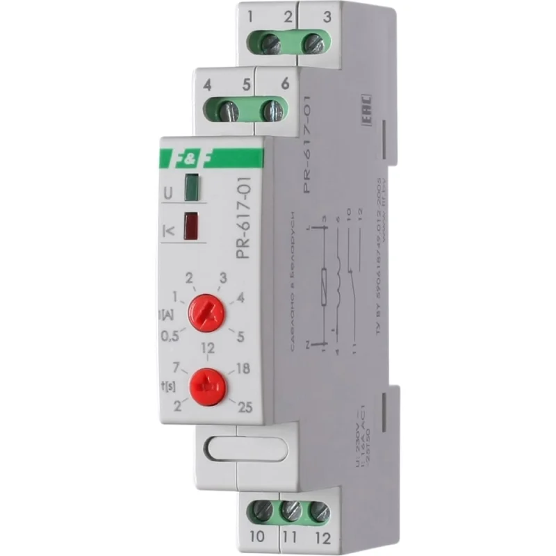 Реле тока Евроавтоматика F&F PR-617-01 EA05.001.002