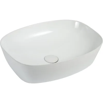 Накладная раковина ORANGE B08-500W санфарфор, белый глянец B08-500W