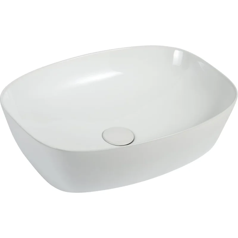 Накладная раковина ORANGE B08-500W санфарфор, белый глянец B08-500W
