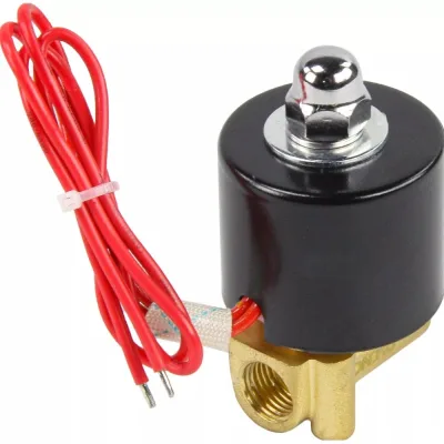 Клапан электромагнитный DN.ru VS2W-100V-NC Ду8 Ру10 двухходовой, латунь, VITON, 24В AC D130-04483