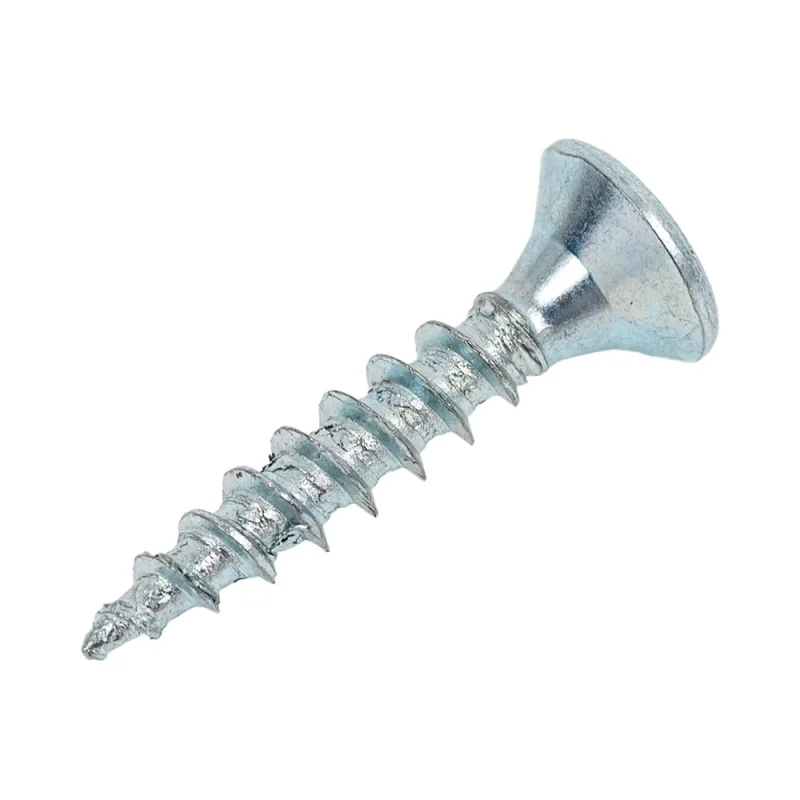 Шуруп для дерева Bohrer 3x16, универ., белый, 1000 шт. SWZ-3х16-1000
