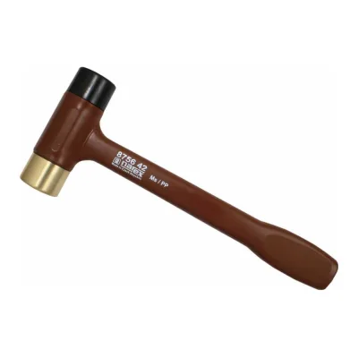 Молоток с наконечником латунь/пластик Narex 631g., 875642