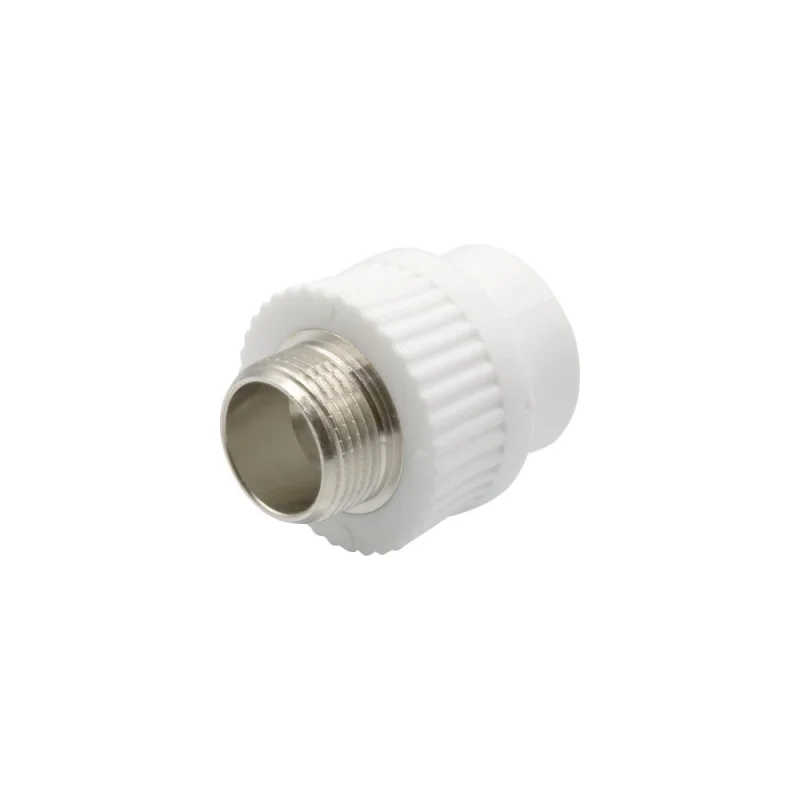 Комбинированная муфта VRT наружная, 25х3/4", EVER plast, белый 538242