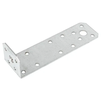 Уголок крепежный STARFIX асимметричный, 40x140x40 мм, KUAS белый цинк SMP-18153-1