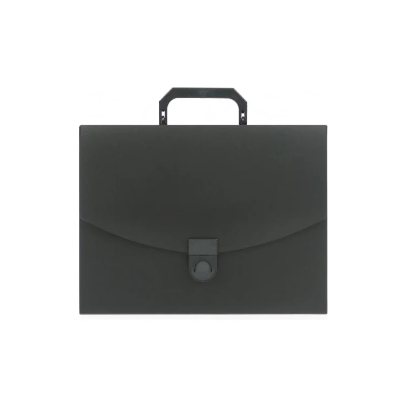 Пластиковая папка портфель Attache A4/06 40 мм, черный 112338
