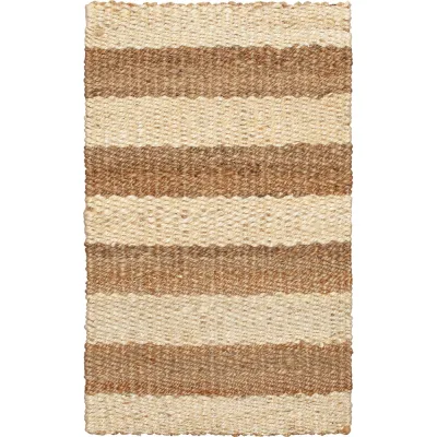 Джутовый коврик ComeForte Полосатый 90x150 JS-3